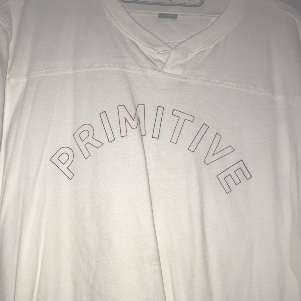 Primitive Baseball Tee size large